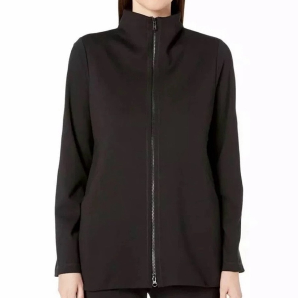 Black Zip-Up Jacket